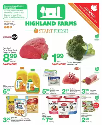 Highland Farms flyer (valid until 2-10)