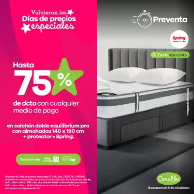 Catálogo Carulla (válido hasta 18-09)