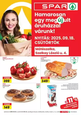 Spar akciós újság (érvényes eddig: 24-09)