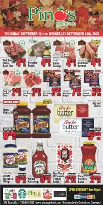 Pino's flyer (valid until 24-09)