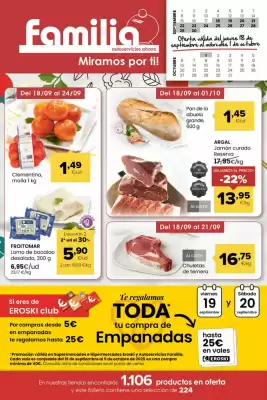 Folleto Autoservicios Familia (válido hasta el 1-10)