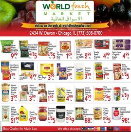 World Fresh Market weekly ad Page 1