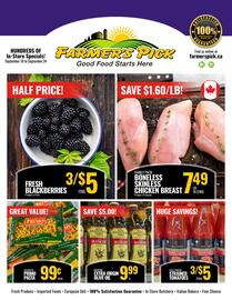 Farmer's Pick flyer week 38 Page 1