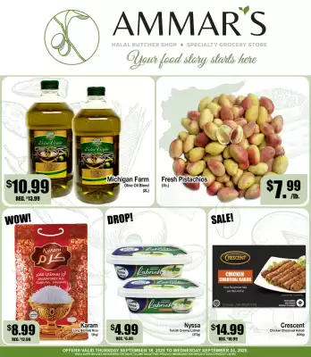 Ammar's Halal Meats flyer (valid until 24-09)