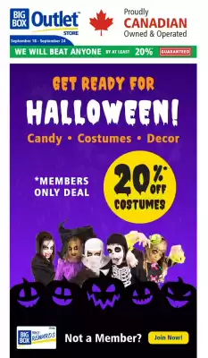 Big Box Outlet Store flyer (valid until 24-09)