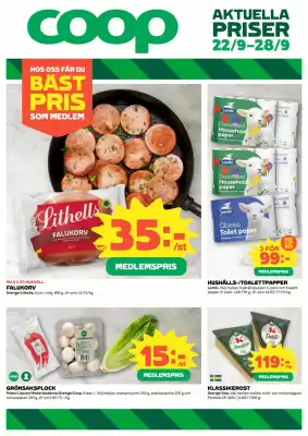 Coop reklamblad (giltig till och med 28-09)