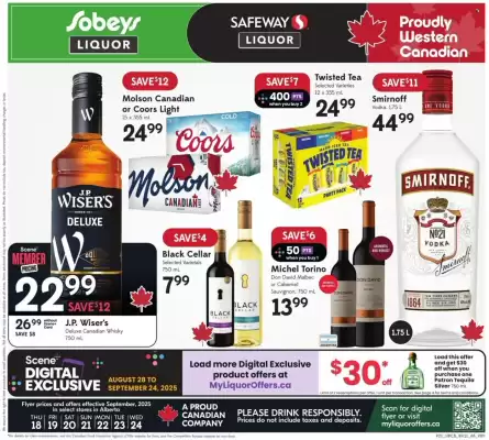 Sobeys Liquor flyer (valid until 24-09)