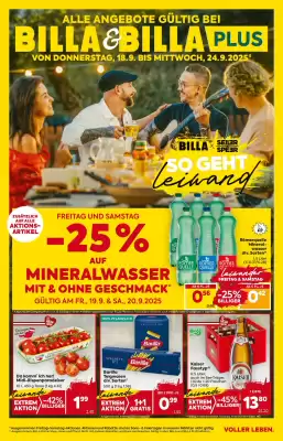 Billa Flugblatt (gültig bis 24-09)