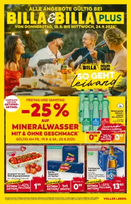 Billa Flugblatt (gültig bis 24-09)