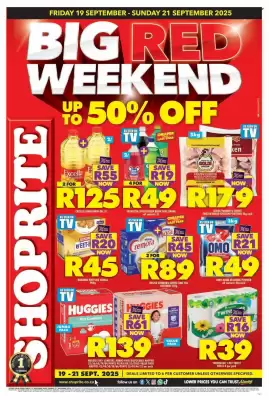 Shoprite catalogue (valid until 21-09)