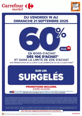 Catalogue Carrefour Market (valable jusqu'au 21-09)