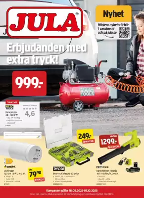 Jula reklamblad (giltig till och med 1-10)