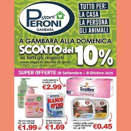 Volantino Peroni Supermercati Pagina 1