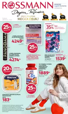 Rossmann akciós újság (érvényes eddig: 3-10)