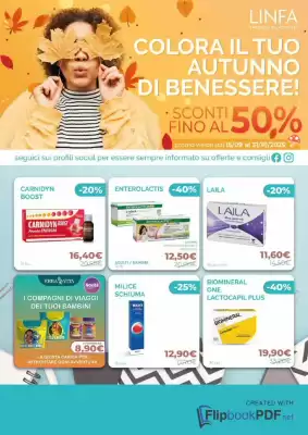 Volantino Linfa Farmacie (valido fino al 31-10)