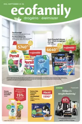 EcoFamily akciós újság (érvényes eddig: 28-09)