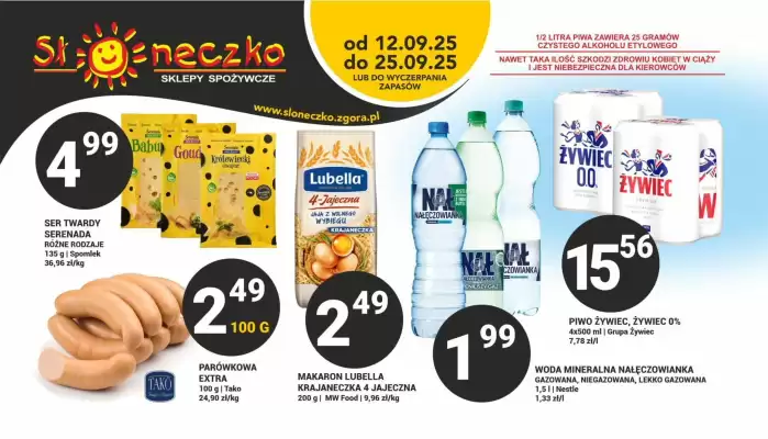 Słoneczko gazetka (ważność do 25-09)