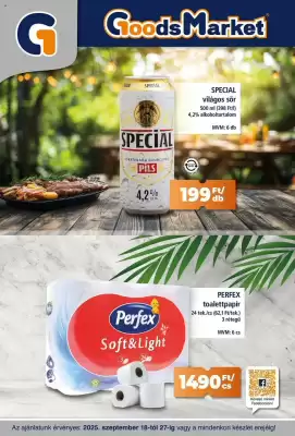 Goods Market akciós újság (érvényes eddig: 27-09)