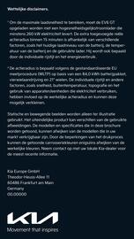 Kia folder Pagina 22