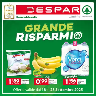 Volantino Despar Sicilia (valido fino al 28-09)