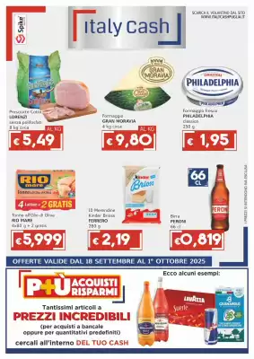Volantino Italy Cash (valido fino al 1-10)