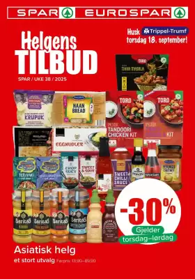 Eurospar kundeavis (gyldig til 21-09)
