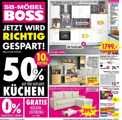 Möbel Boss Prospekt (gültig bis 26-09)