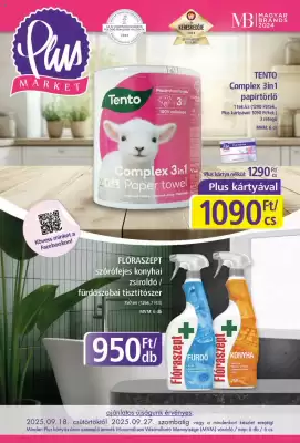 PlusMarket akciós újság (érvényes eddig: 27-09)