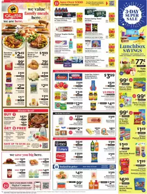 ShopRite flyer (valid until 27-09)