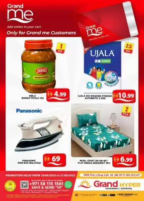 Grand Hyper Market catalogue (valid until 21-09)
