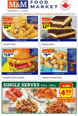 M&M Meat Shops flyer (valid until 25-09)