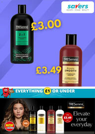 Savers leaflet Page 1