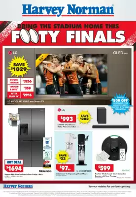 Harvey Norman catalogue (valid until 24-09)