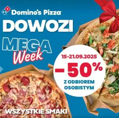 Domino's Pizza gazetka (ważność do 21-09)