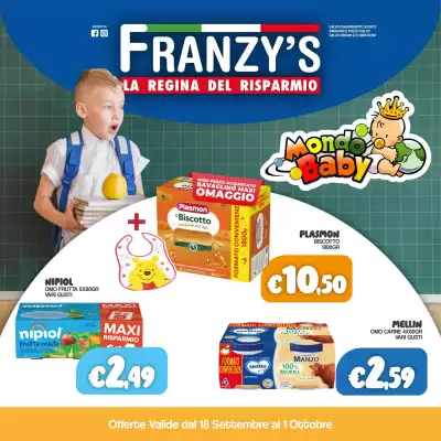 Volantino Franzy's (valido fino al 1-10)