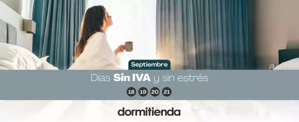 Folleto Dormitienda (válido hasta el 21-09)