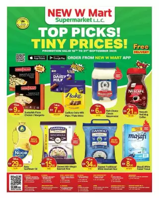 New W Mart leaflet (valid until 21-09)