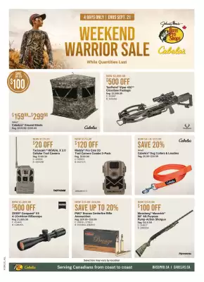 Bass Pro flyer (valid until 21-09)