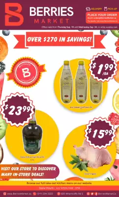 Berries Market flyer (valid until 21-09)