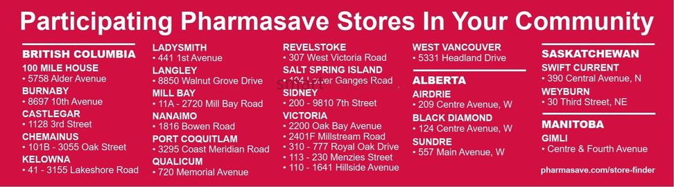 Pharmasave flyer Page 4