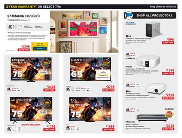 Visions Electronics flyer Page 6