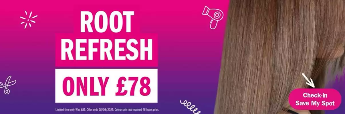 SuperCuts leaflet (valid until 28-09)