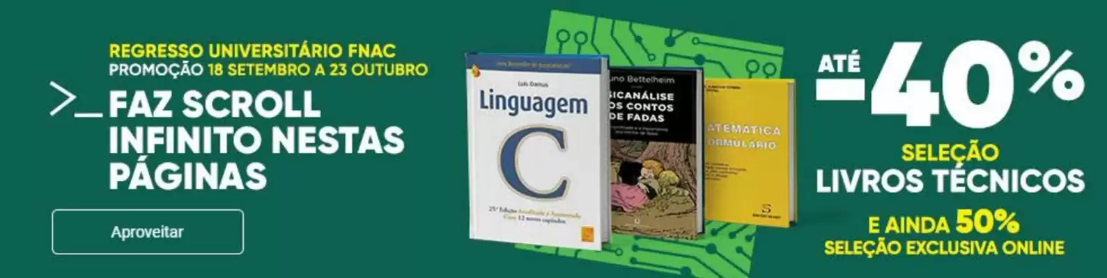 Folheto Fnac (válido até 23-10)