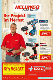 Hellweg Prospekt woche 39 Seite 1