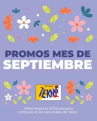 Catálogo Pinturas Tekno (válido hasta 30-09)