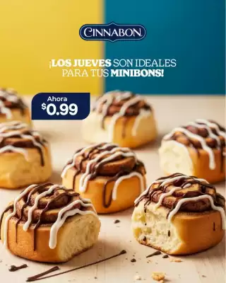 Catálogo Cinnabon (válido hasta 30-09)