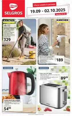 Catalog Selgros (valid până la 2-10)