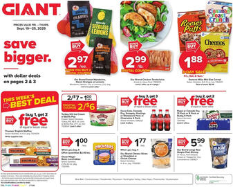 GIANT weekly ad week 38 Page 1