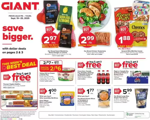 GIANT weekly ad (valid until 25-09)