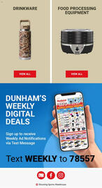 Dunham's Sports weekly ad Page 17